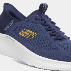 Slip Ins Primebase Mens Navy Trainer*Skechers Outlet