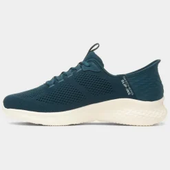 Slip Ins Primebase Mens Teal Trainer*Skechers Discount