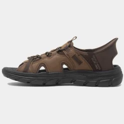 Slip Ins Revolted Mens Brown Sandal*Skechers Discount