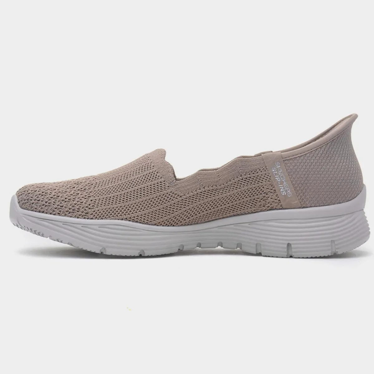 Slip Ins Seager Womens Taupe Casual Shoe*Skechers Discount