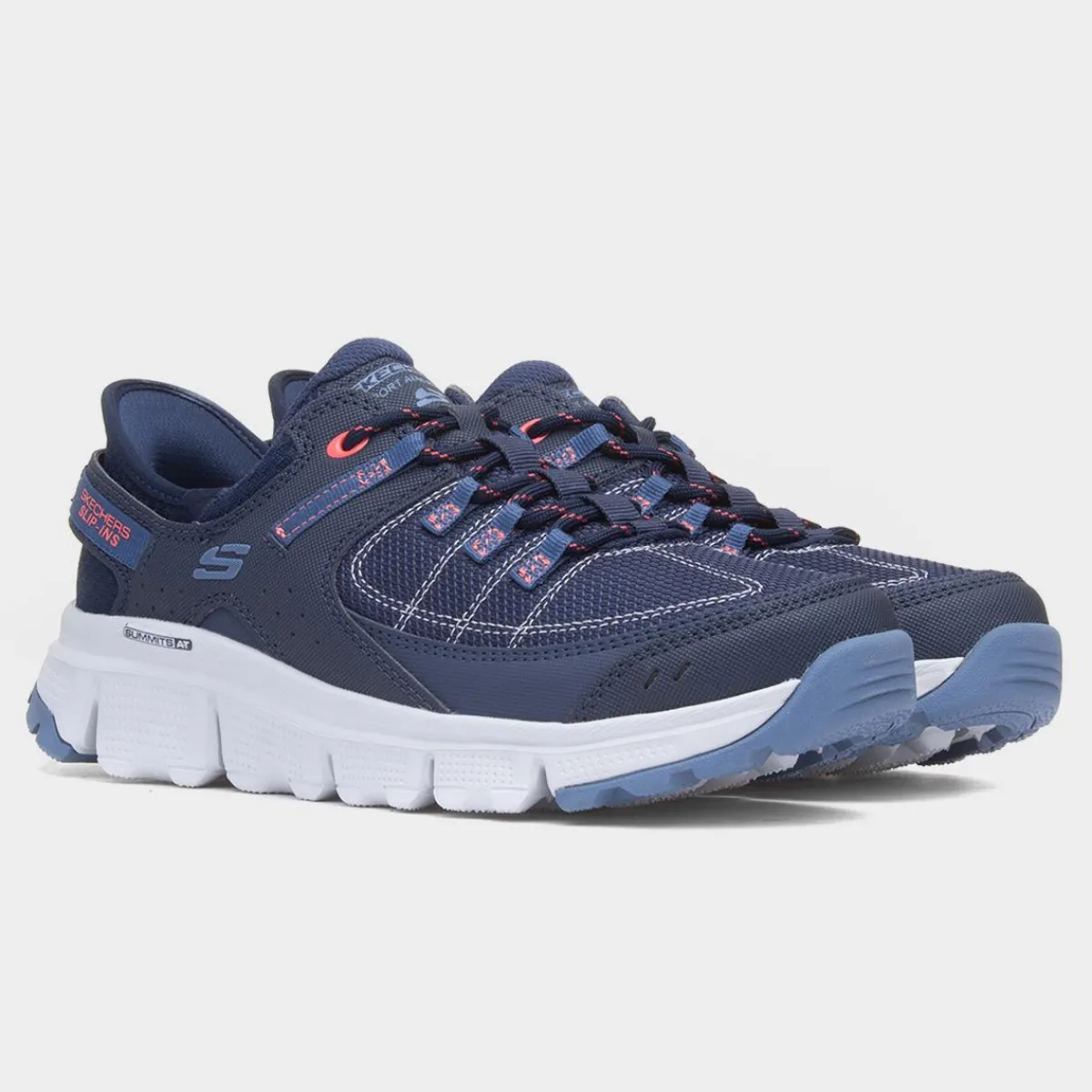 Slip Ins Summits AT Womens Navy Trainer*Skechers Outlet