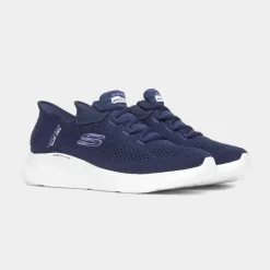 Slip Ins Women's Navy Trainer*Skechers Clearance