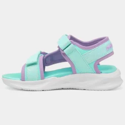 Sola Glow Kids Blue Light Up Sandal*Skechers Sale