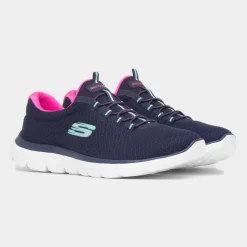 Summits Womens Navy Trainers*Skechers Outlet