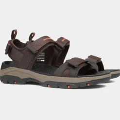 Tresman Ryer Mens Chocolate Sandal*Skechers New