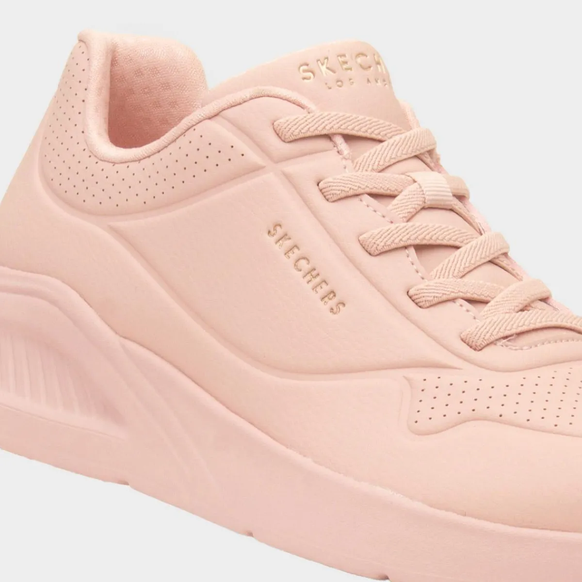 Uno Lite Lite Work Womens Blush Trainer*Skechers Clearance
