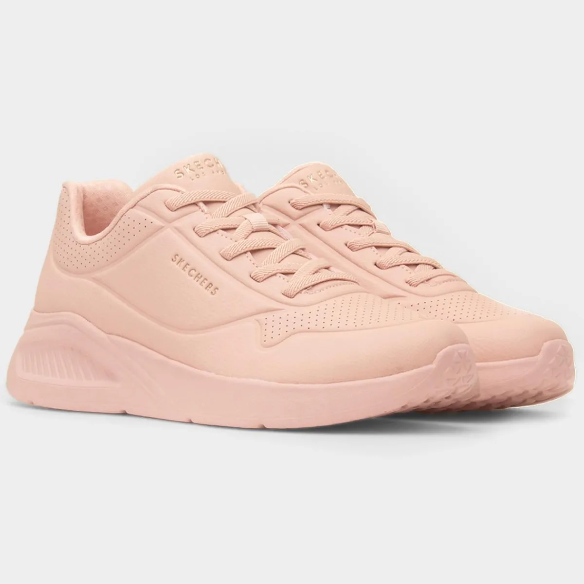 Uno Lite Lite Work Womens Blush Trainer*Skechers Clearance