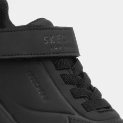 Uno Lite Vendox Kids Black Shoe*Skechers Discount