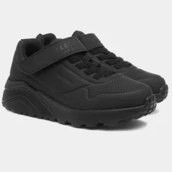 Uno Lite Vendox Kids Black Shoe*Skechers Discount