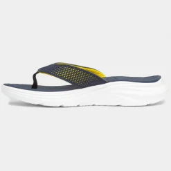 Vapor Foam Mens Navy & Yellow Flip Flop*Skechers Fashion