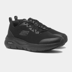 Arch Fit Womens Black Shoe*Skechers Workwear Fashion