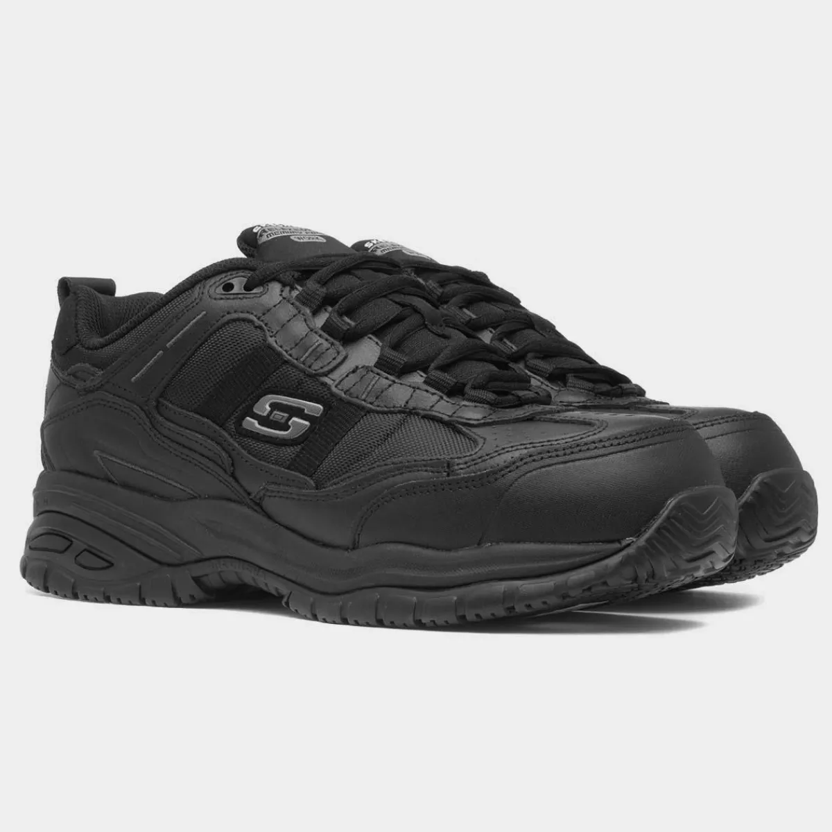 Grinnell Mens Black Safety Shoe*Skechers Workwear Hot