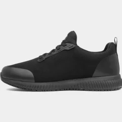 Relaxed Fit Men's Black Shoe*Skechers Workwear Discount