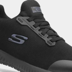 Relaxed Fit Men's Black Shoe*Skechers Workwear Discount