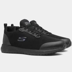 Relaxed Fit Men's Black Shoe*Skechers Workwear Discount