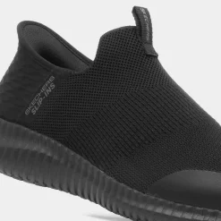Slip Ins Mens Black Shoe*Skechers Workwear Sale