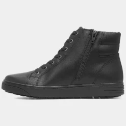 Ohio Womens Black Ankle Boot*Soft Line Hot