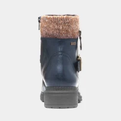 Wyoming Womens Navy Zip Up Boot*Soft Line Outlet