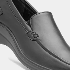 Daisy Womens Black Slip On Shoe*Softlites New