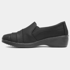 Dawn Womens Black Slip On Shoe*Softlites Sale