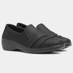 Dawn Womens Black Slip On Shoe*Softlites Sale