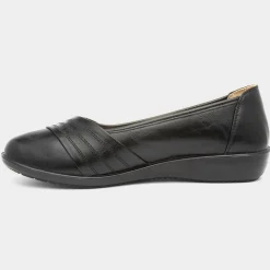 Deb Womens Black Casual Pump*Softlites Sale