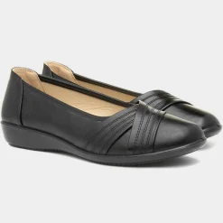Deb Womens Black Casual Pump*Softlites Sale