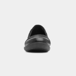 Devin Womens Black Flat Shoe*Softlites Discount