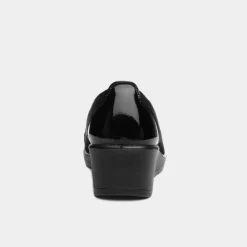 Diana Womens Black Wedge Shoe*Softlites Online