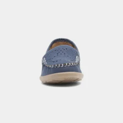 Doreen Womens Navy Casual Loafer*Softlites Clearance