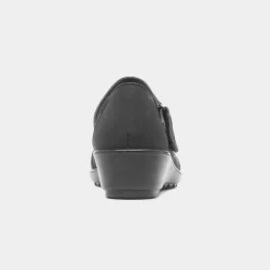 Dorit Womens Black Easy Fasten Shoe*Softlites Online