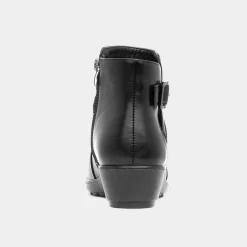 Jade Womens Black Ankle Boot*Softlites Clearance