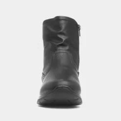 Jane Womens Black Faux Fur Lined Boot*Softlites Fashion