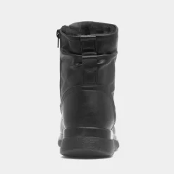 Jane Womens Black Faux Fur Lined Boot*Softlites Fashion