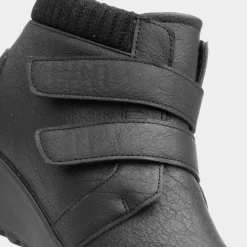 Janet Womens Black Easy Fasten Boot*Softlites New