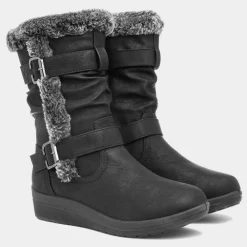 Jo Womens Faux Fur Boot in*Softlites Hot