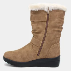 Jo Womens Faux Fur Calf Boot*Softlites New