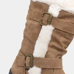 Jo Womens Faux Fur Calf Boot*Softlites New