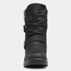 Joey Womens Black Zip Up Boot*Softlites Sale