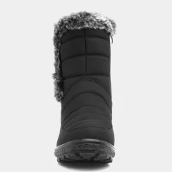 Joy Womens Black Faux Fur Boot*Softlites Clearance