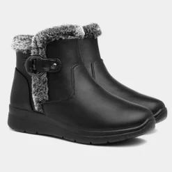 Judy Womens Black Ankle Boot*Softlites Online