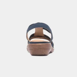 Selina Womens Navy Sandal*Softlites Online