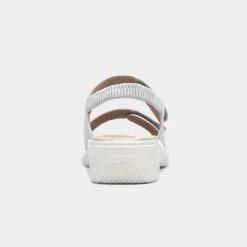 Selma Womens Grey Easy Fasten Sandal*Softlites Best