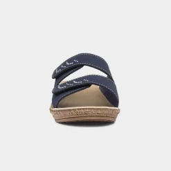 Shelia Womens Navy Mule Sandal*Softlites Sale