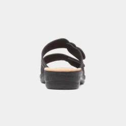 Shirley Womens Black Mule Sandal*Softlites Online