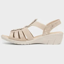 Sienna Womens Flower Sandal*Softlites Hot