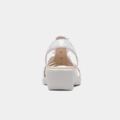 Sindy Womens Wedge Flower Sandal*Softlites Outlet