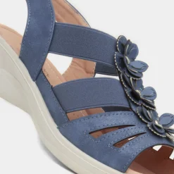 Sylvia Womens Strappy Sandal*Softlites Outlet