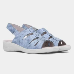Synthia Womens Strappy Sandal*Softlites Fashion