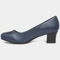 Venus Womens Navy Court Shoe*Softlites Outlet